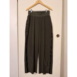 Athleta‎ Nolita Wide Leg Pants Olive Green Medium